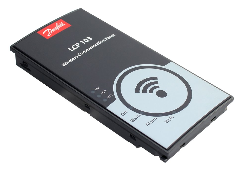 Panneau de communication sans fil LCP 103 de DANFOSS pour VLT&reg; : La connectivité sans fil pour votre variateur